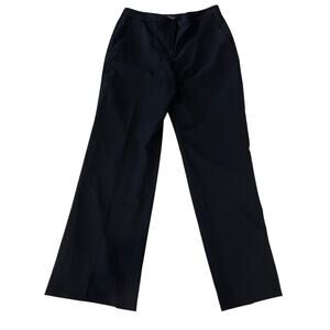 M3-1 BROOKS BROTHERS 346 Women's Wool Dress Pants Stretch Black Size 8